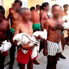 കര്‍ഷകരെ അപമാനിച്ച് പൊലീസ് വിളയാട്ടം...!!