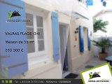 Maison A vendre Valras plage 55m2 - 203 300 Euros