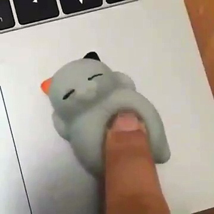 Squishy Cat Toy Stress Reliever Review
