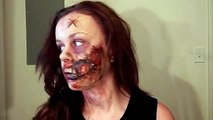 Zombie Makeup Inspired by The Walking Dead