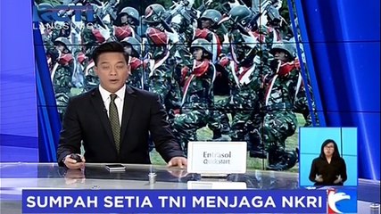 Sumpah Setia TNI Menjaga NKRI