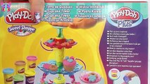 Videos de juguetes de plastilina play doh LA TORRE DE MAGDALENAS o cupcakes con pasta de modelar