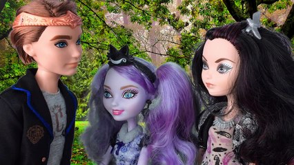 Ever After High Dolls Raven Queen On the Run Part 4 with Evil Queen, CA Cupid and more