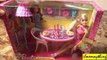 Toy Dolls for Little Girls: Unboxing BARBIE Glam Dining Table w/ Maya