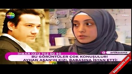 Ünlü şarkıcının kızı canlı yayına çıktı