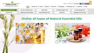 All Types Of Essential Oils @ Aroma Essential Oil Store