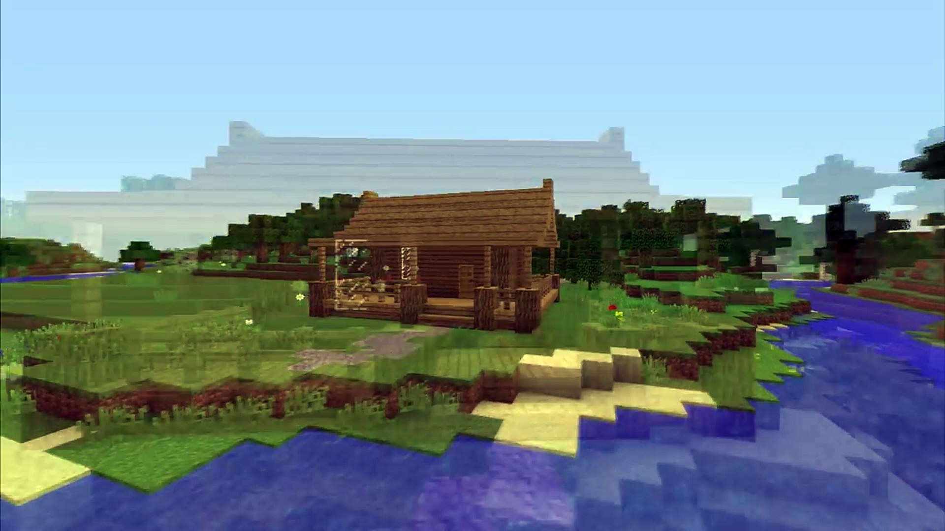 Minecraft How To Build A Small Survival Starter House Tutorial Easy Video Dailymotion