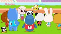幼稚園の運動会 リレー アニメ | パンダのスポーツ大会| 赤ちゃんが喜ぶアニメ | 動画 | BabyBus