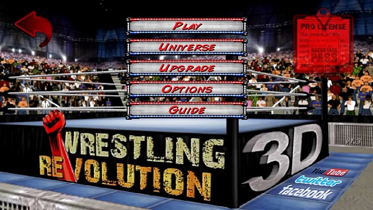 Android Game Wrestling Revolution 3D HD