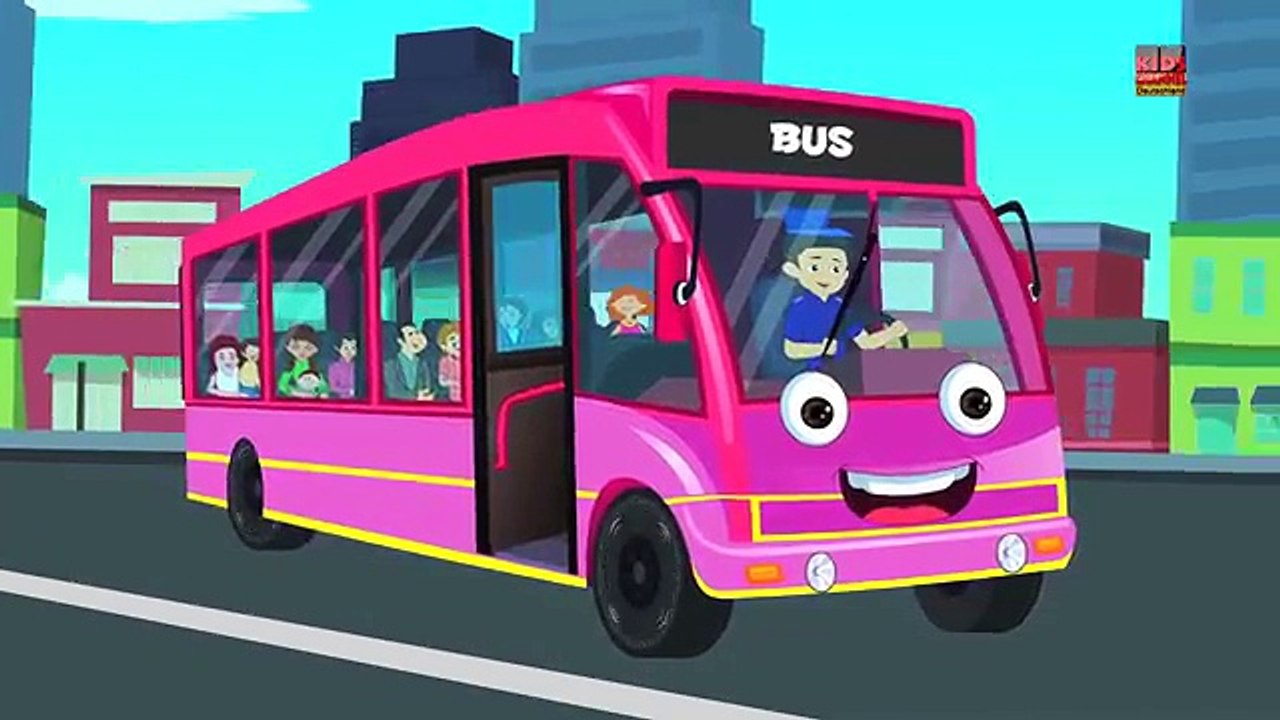Räder auf dem Bus | Kinderreime in Deutsch | Kinder Lieder Sammlung | Wheels on the Bus