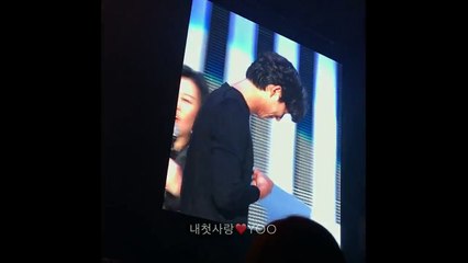 GongYoo見面會之「孔劉主動給予這個擁抱太溫暖了！」