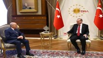 Cumhurbaşkanı Erdoğan, MHP Lideri Bahçeli'yi Kabul Etti