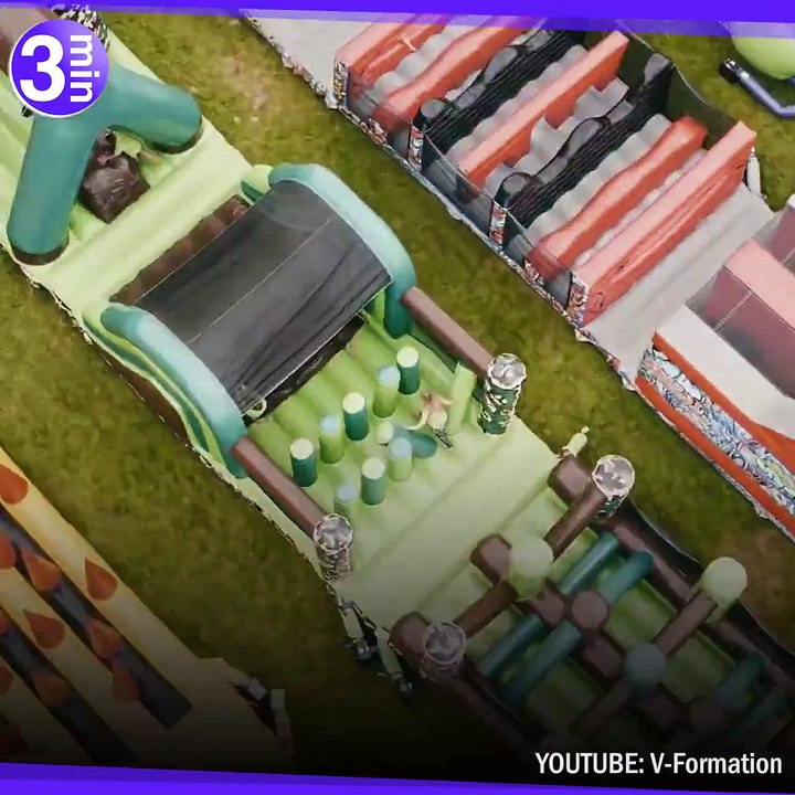 Le plus grand parc gonflable pour adultes !