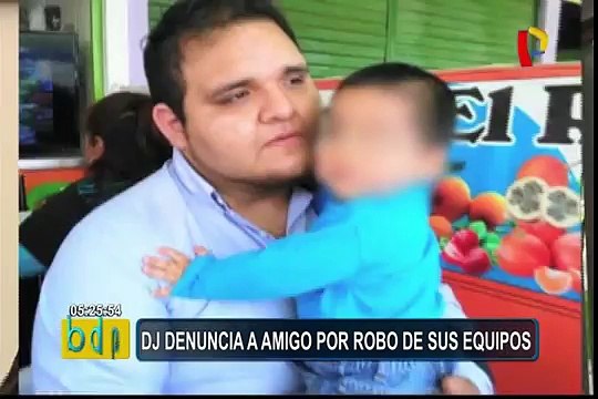 DJ denuncia a amigo por robo de sus equipos valorizados en 18 mil soles