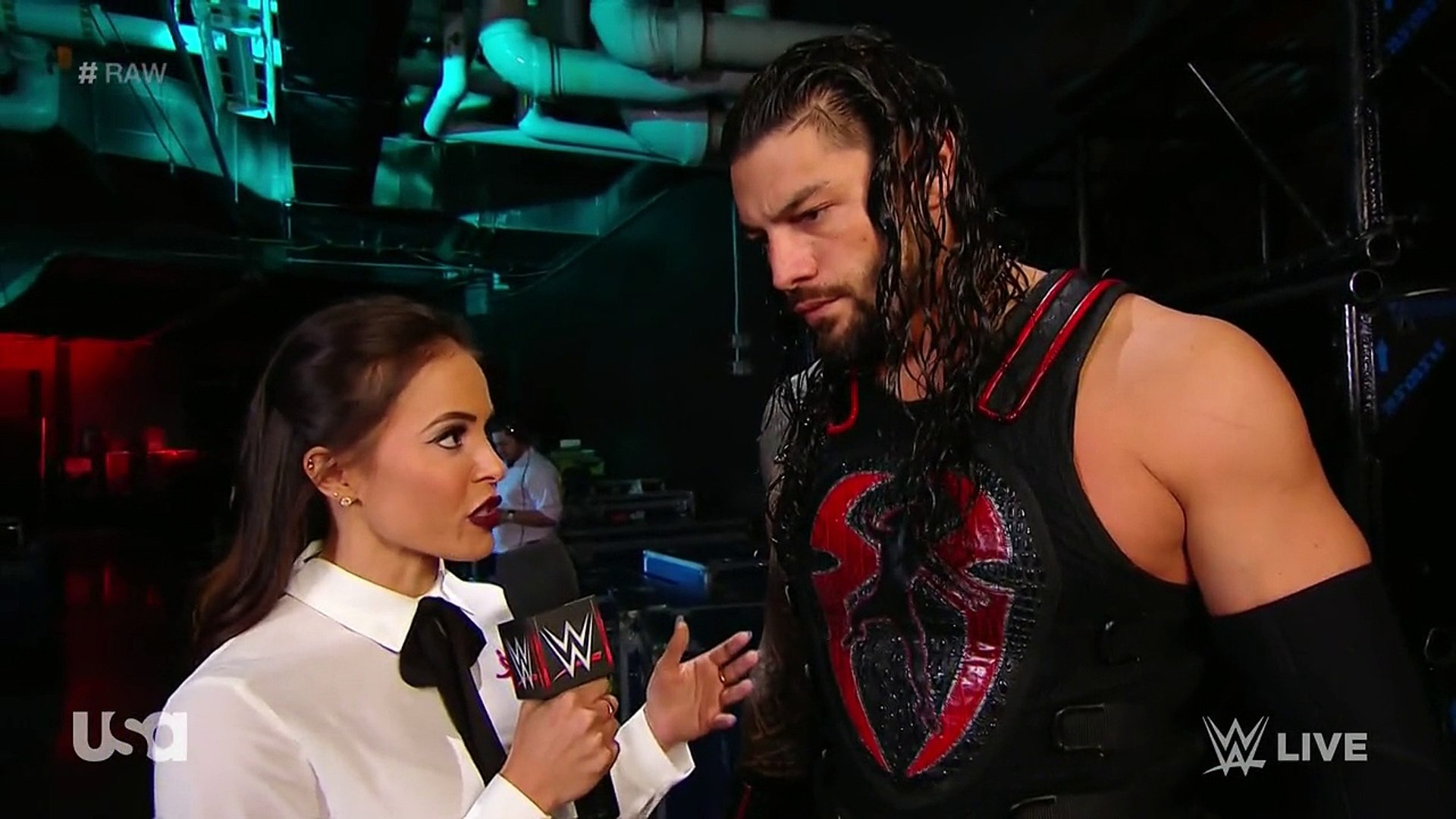 Charly Caruso Interviews Roman Reigns