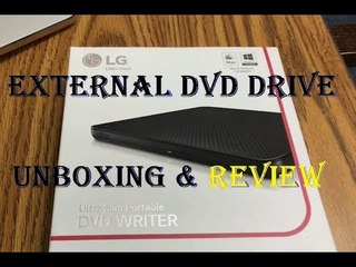 LG External DVD Writer Unboxing ! 2017 ! Must Watch