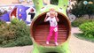 ВЛОГ Необычная Детская Площадка "Алиса в стране чудес" / Playtime on the Outdoor Playground for Kids