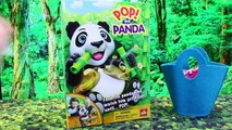 Pop! The PANDA Game & Surprise Toys Family Game Night Fun Kids Challenge DisneyCarToys vs Spidey