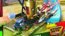 Disney Planes Fire and Rescue Marus Gas up and Go Stop Dusty Crophopper Plane