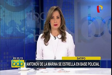 Satipo: falla en los frenos ocasionó accidente de avión de la Fuerza Naval