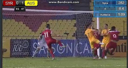 Omar Al Soma Goal HD - Syria 1-1 Australia 5/10/2017 HD