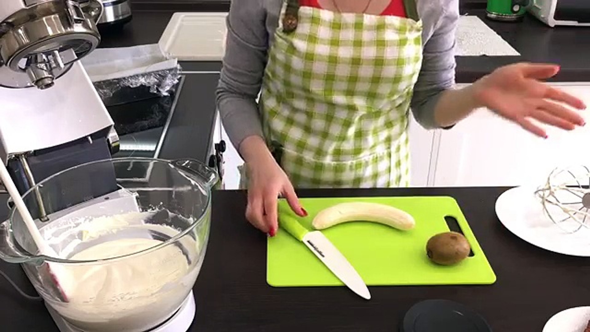 ⁣ОЧЕНЬ ВКУСНЫЙ Творожный Торт с Фруктами Без Выпечки (Cake Without Baking, English Subtitles)