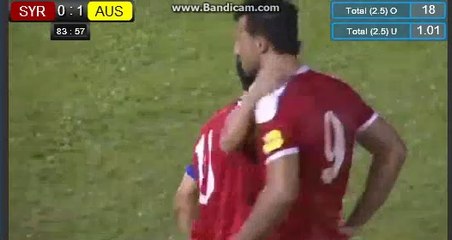Omar Al Soma Goal HD - Syria 1-1 Australia 5/10/2017 HD