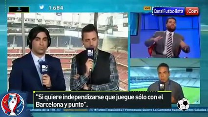 Feo gesto de Gerard Piqué contra el himno de España •