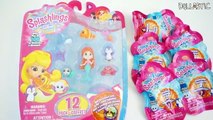 Splashlings Wave1 12-Pack and Surprise Blind Bags - Cute Ocean Creature Toys!