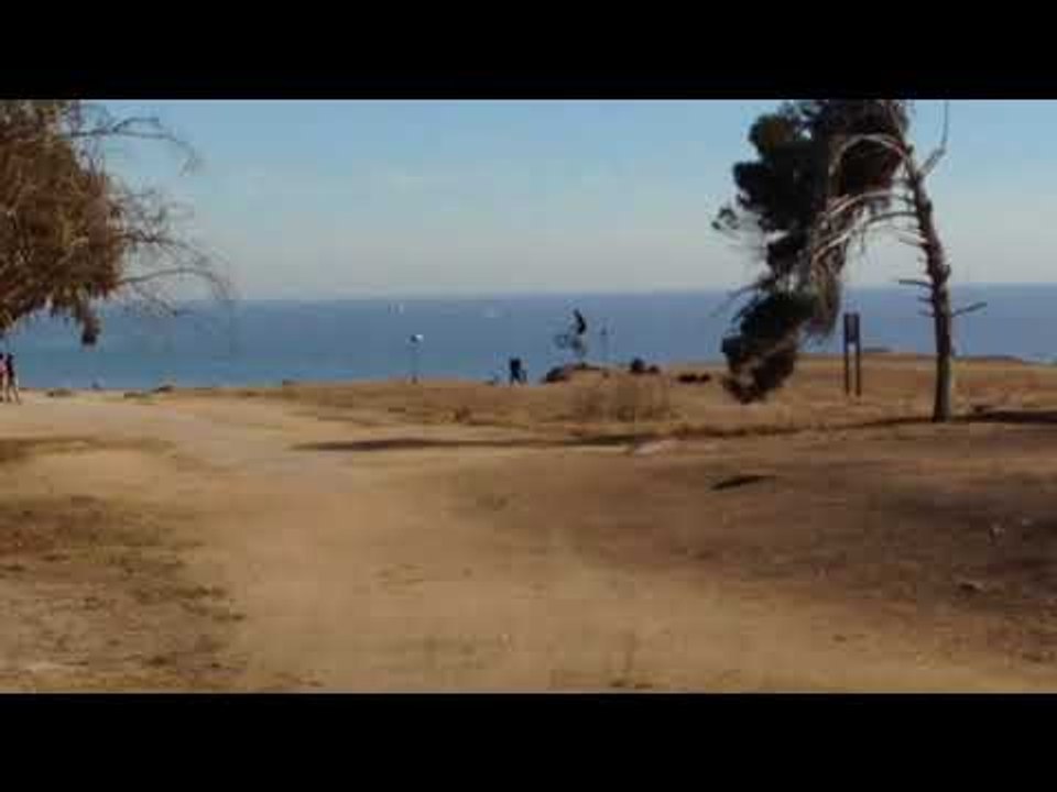 Daredevil BMX Rider Jumps Gap of 150-Foot Cliff