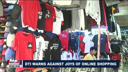DTI warns against joys of online shopping