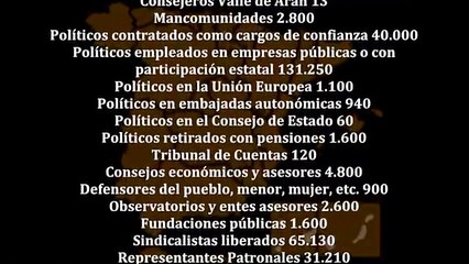 EL RECORTE QUE PIDE BRUSELAS Y QUE TODA ESPAÑA DEBE DE PEDIR