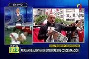 Perú vs. Argentina: selección peruana rumbo a última práctica en campo de Vélez Sarsfield