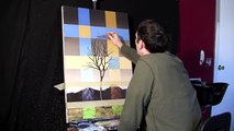 Time Lapse Surreal Landscape Painting By Tim Gagnon