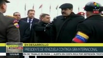 Presidente Nicolás Maduro arriba a Belarús