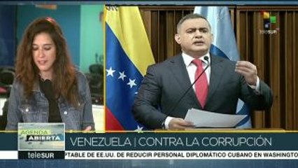 Fiscal general de Venezuela ofrece balance sobre casos de corrupción
