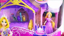 Mini Quarto Real da Princesa Rapunzel com Peppa Pig e George Princesas Disney MagiClip! Em Português