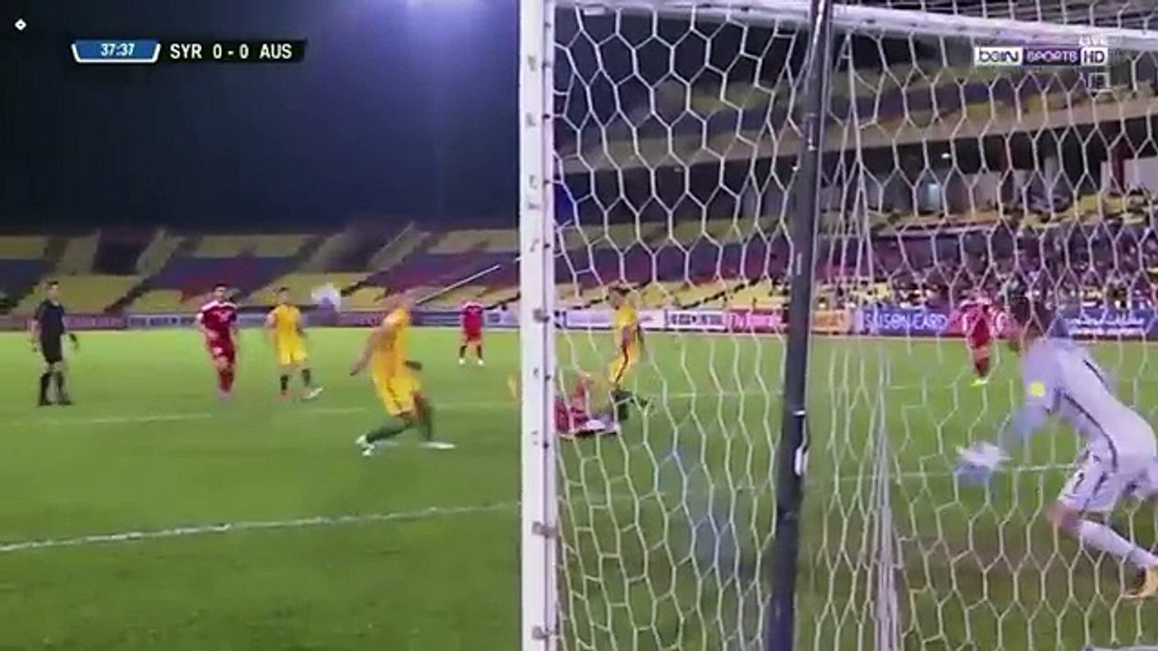 ملخص مباراة سوريا واستراليا 1-1 - مباراة مجنونة جدا - تصفيات كاس العالم -