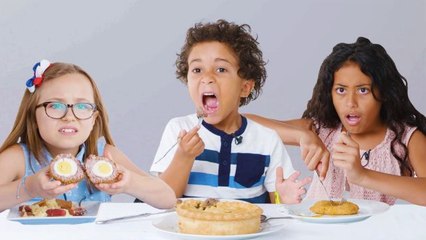 Kids Try 100 Years of British Food