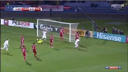 Kamil Grosicki Super Goal HD - Armenia 0-1 Poland 05.10.2017