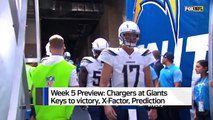Los Angeles Chargers vs. New York Giants | Week 5 Game Preview | NFL