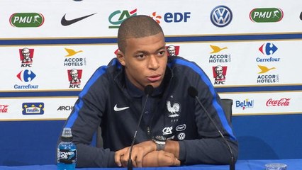 Bleus - Mbappé : ''Giroud m'a mis à l'aise dès le début''
