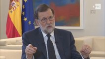 Rajoy acusa a puigdemont de dañar gravemente la imagen de los Mossos