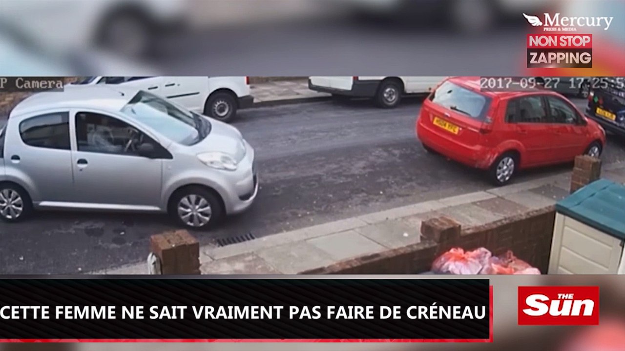 Alors qu’elle a largement la place pour se garer, elle s’y reprend à dix fois avant d’abandonner (Vidéo)