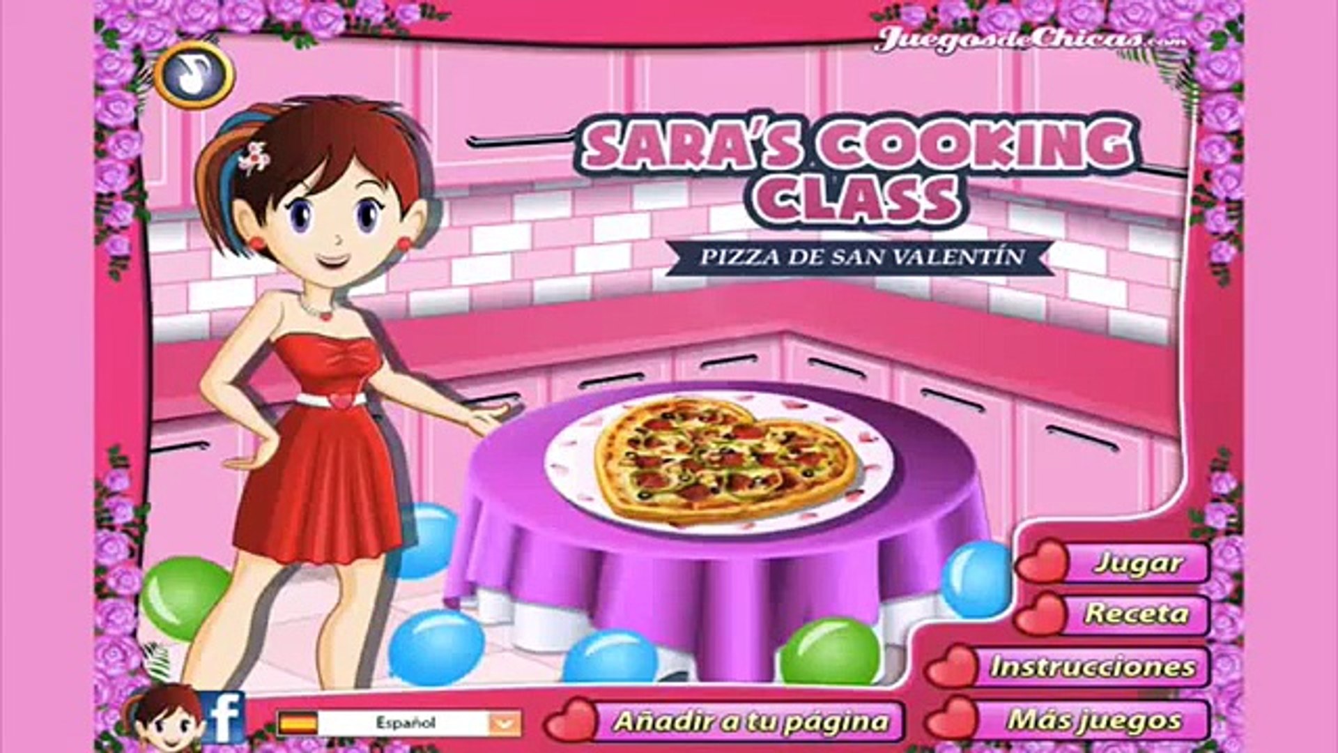 Pizza San Valentin Cocina con Sara - Vidéo Dailymotion