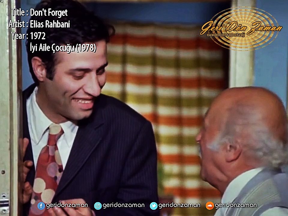 Elias Rahbani - Don't Forget (1972) | Yeşilçam Film Müzikleri