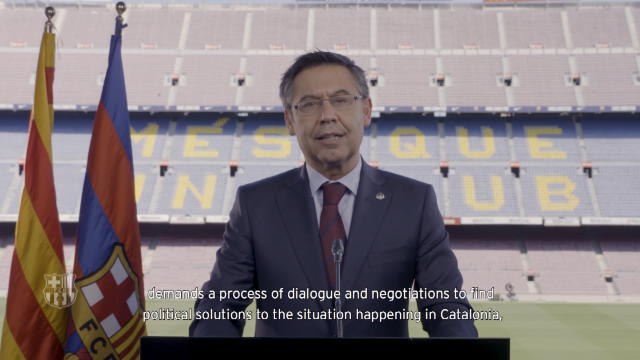 Barca demand Catalonia negotiations