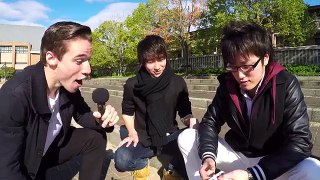 Japanese College Students Interviewed in English! 日本人の大学生が英語でのインタビュー!