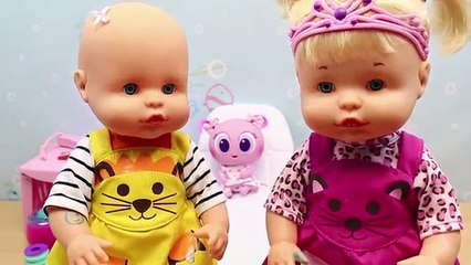 Día de Spa de las Bebés Nenuco Hermanitas Traviesas y mi Ksi Merito Machincuepa