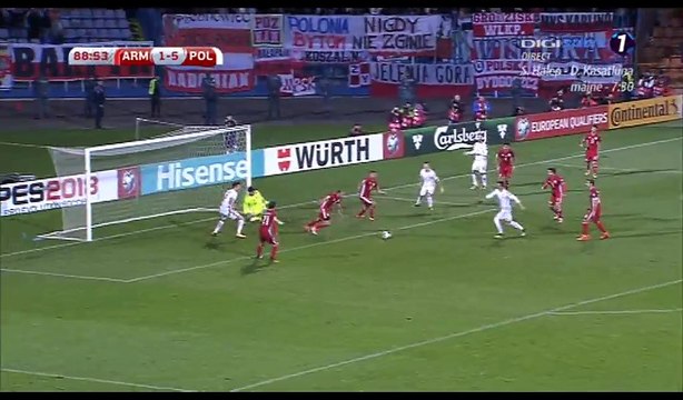 Rafal Wolski Goal HD - Armenia 1-6 Poland - 05.10.2017